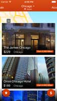 Viewing hotels in Chicago